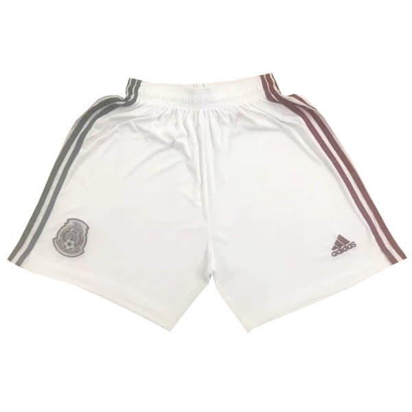 Pantalones México Replica Segunda Ropa 2020 Blanco